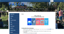 Desktop Screenshot of pascoparksandrec.com